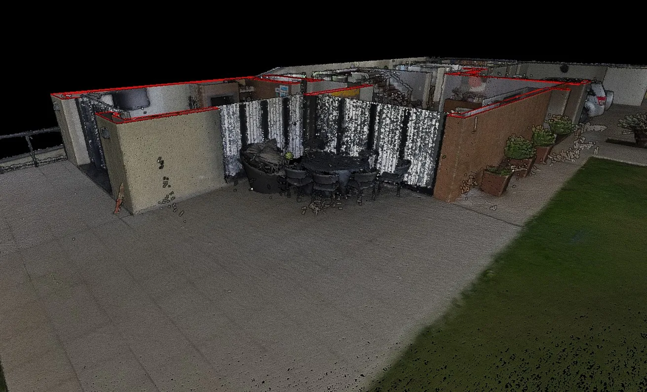 LiDAR SLAM em edificação